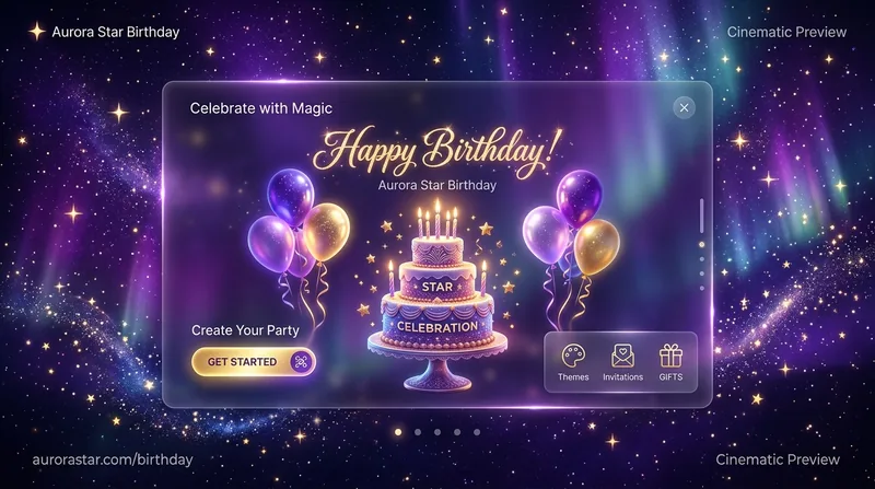 Aurora Star Birthday