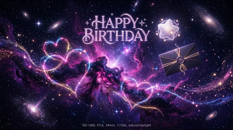 Celestia 3D Birthday