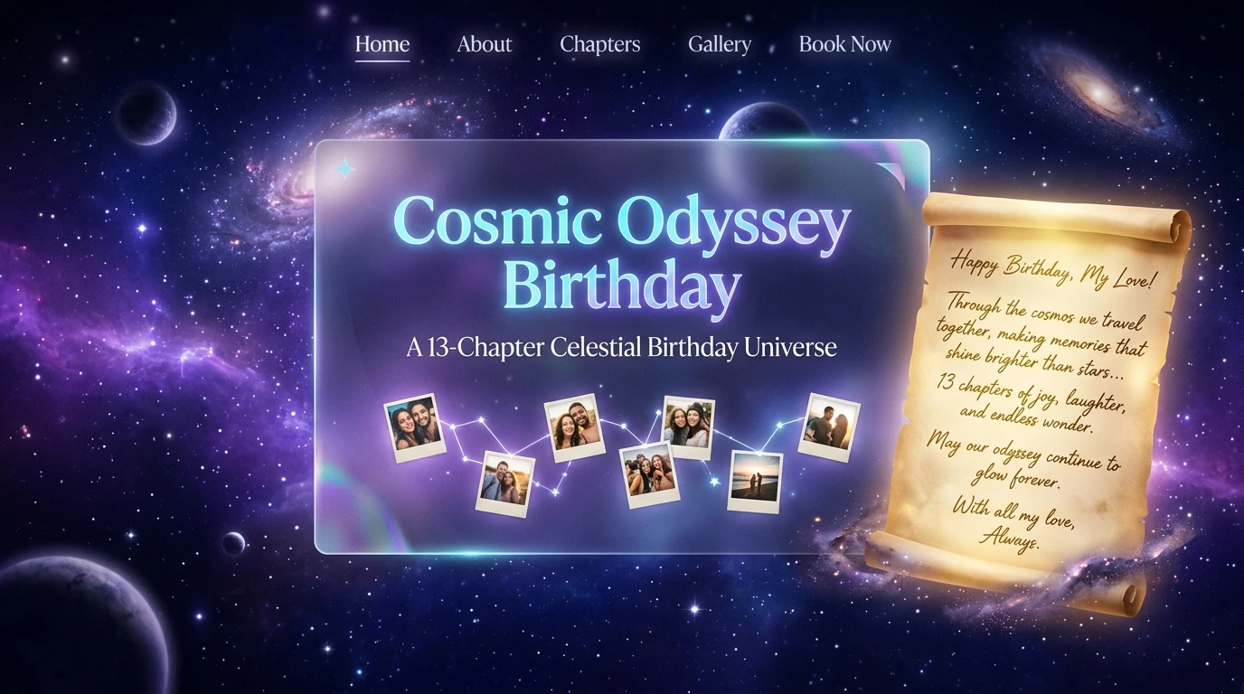Cosmic Odyssey Birthday