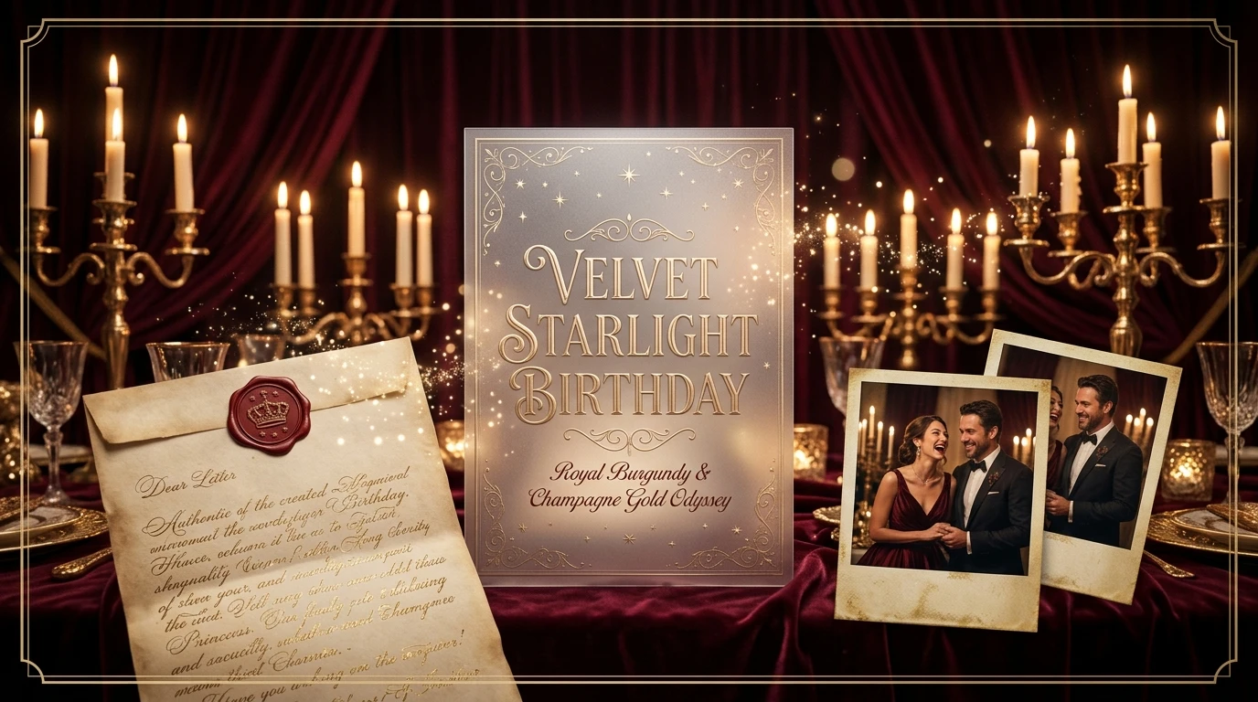 Velvet Starlight Birthday